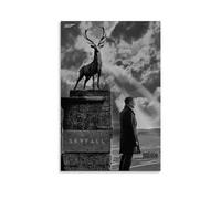 TNERPAR 007 Skyfall Movie Poster Decorative Painting Canvas Wall Art Living Room Poster Bedroom Painting Wall Art Picture Print Modern Family Room Decor 08 x 12 Inches (20 x 30 cm)