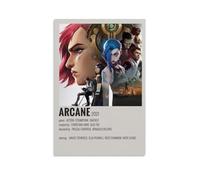 TNERPAR Anime Arcane Poster Decorative Painting Canvas Wall Art Living Room Poster Bedroom Painting Wall Art Picture Print Modern Family Room Decor 08 x 12 Inches (20 x 30 cm)