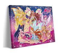TNERPAR Anime Winx Club Poster Decorative Painting Canvas Wall Art Living Room Poster Bedroom Painting Wall Art Picture Print Modern Family Room Decor 12 x 18 Inches (30 x 45 cm)