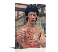 TNERPAR Bruce Lee Art Poster Decorative Painting Canvas Wall Art Living Room Poster Bedroom Painting Wall Art Picture Print Modern Family Room Decor 12 x 18 Inches (30 x 45 cm)