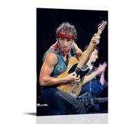 TNERPAR Bruce Springsteen Rock Poster Decorative Painting Canvas Wall Art Living Room Poster Bedroom Painting Wall Art Picture Print Modern Family Room Decor 16 x 24 Inches (40 x 60 cm)