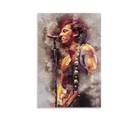 TNERPAR Bruce Springsteen Singer Poster Decorative Painting Canvas Wall Art Living Room Poster Bedroom Painting Wall Art Picture Print Modern Family Room Decor 12 x 18 Inches (30 x 45 cm)