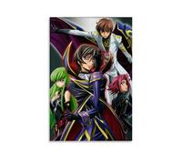 TNERPAR Code Geass Rebellious Lelouch Art Poster Decorative Painting Canvas Wall Art Living Room Poster Bedroom Painting Wall Art Picture Print Modern Family Room Decor 08 x 12 Inch (20 x 30 cm)