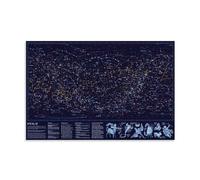 TNERPAR Constellation Map Art Decorative Poster Wall Art Living Room Bedroom Modern Decor 40x60cm