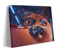 TNERPAR Hot Wheels Unleashed Poster Decorative Painting Canvas Wall Art Living Room Poster Bedroom Painting Wall Art Picture Print Modern Family Room Decor 08 x 12 Inches (20 x 30 cm)