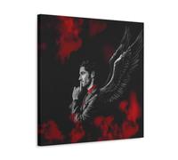 TNERPAR Lucifer Actor Art Poster Decorative Painting Canvas Wall Art Living Room Poster Bedroom Painting Wall Art Picture Print Modern Family Room Decor 12 x 12 Inches (30 x 30 cm)