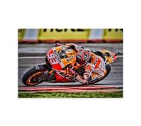 TNERPAR Marc Marquez MotoGP 2019 Poster Decorative Painting Canvas Wall Art Living Room Poster Bedroom Painting Wall Art Picture Print Modern Family Room Decor 20 x 30 Inches (50 x 75 cm)