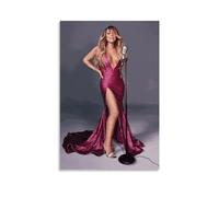 TNERPAR Mariah Carey Singer Art Poster Decorative Painting Canvas Wall Art Living Room Poster Bedroom Painting Wall Art Picture Print Modern Family Room Decor 12 x 18 Inches (30 x 45 cm)