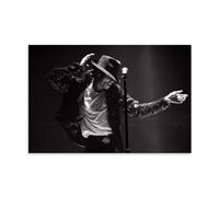 TNERPAR Michael Jackson Classic Poster Decorative Painting Canvas Wall Art Living Room Poster Bedroom Painting Wall Art Picture Print Modern Family Room Decor 12 x 18 Inches (30 x 45 cm)