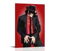 TNERPAR Michael Jackson Poster HD Poster Decorative Painting Canvas Wall Art Living Room Poster Bedroom Painting Wall Art Picture Print Modern Family Room Decor 12 x 18 Inches (30 x 45 cm)