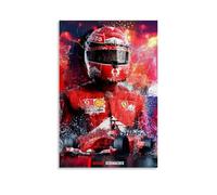 TNERPAR Michael Schumacher F1 Poster Decorative Painting Canvas Wall Art Living Room Poster Bedroom Painting Wall Art Picture Print Modern Family Room Decor 16 x 24 Inches (40 x 60 cm)