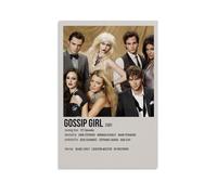 TNERPAR Movie Gossip Girl Poster Decorative Painting Canvas Wall Art Living Room Poster Bedroom Painting Wall Art Picture Print Modern Family Room Decor 08 x 12 Inches (20 x 30 cm)