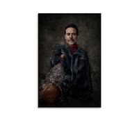 TNERPAR Negan Walking Dead Poster Decorative Painting Canvas Wall Art Living Room Poster Bedroom Painting Wall Art Picture Print Modern Family Room Decor 12 x 18 Inches (30 x 45 cm)