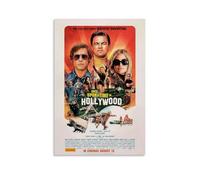 TNERPAR Once Upon A Time In Hollywood Movie Poster Decorative Painting Canvas Wall Art Living Room Poster Bedroom Painting Wall Art Picture Print Modern Family Room Decor 16 x 24 Inches (40 x 60 cm)