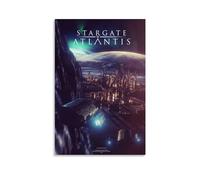 TNERPAR Stargate Atlantis Poster Decorative Painting Canvas Wall Art Living Room Poster Bedroom Painting Wall Art Picture Print Modern Family Room Decor 12 x 18 Inches (30 x 45 cm)