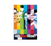 TNERPAR The Big Bang Theory TV Poster Decorative Painting Canvas Wall Art Living Room Poster Bedroom Painting Wall Art Picture Print Modern Family Room Decor 08 x 12 Inches (20 x 30 cm)