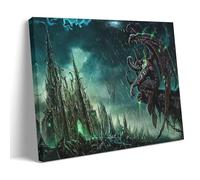 TNERPAR World of Warcraft Kil'jaeden Poster Decorative Painting Canvas Wall Art Living Room Poster Bedroom Painting Wall Art Picture Print Modern Family Room Decor 24 x 36 inches (60 x 90 cm)