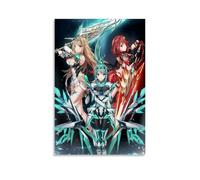 TNERPAR Xenoblade Chronicles Poster Decorative Painting Canvas Wall Art Living Room Poster Bedroom Painting Wall Art Picture Print Modern Family Room Decor 20 x 30 Inches (50 x 75 cm)