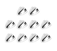 Tnfeeon 10PCS Boat Clam Shell Vent Cover, Marine Grade 316 Stainless Steel, Durable Design, Heavy Duty Clamshell for Sailboats, RVs, and Yacht Applications
