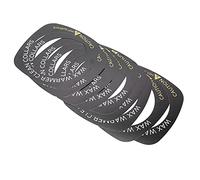 Tnfeeon 10Pcs Wax Warmer Collar, Paper Protective Ring for Universal Wax Heater to Prevent Mess in Kitchen 5.7in