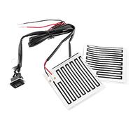 Tnfeeon 12 V Winter Handle Pillow with Heating Inserts on The Mountain Bike Motorcycle, Position Switch for Cold Weather