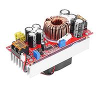 Tnfeeon 1500W DC-DC Boost Converter Adjustable Step Up Module for Solar and Vehicle Power Supplies High Efficiency 97% Conversion From 10-60V to 12-97V with Smart Fan