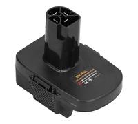 Tnfeeon 18 -V -lithium Battery Adapter Lighter Interchangeable Power Tool Converter for Craftsman DM18GL Adapter, Suitable for 18 V Tools, Black ABS+PC
