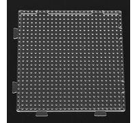 Tnfeeon 2.6mm Transparent Fuse Beads Pegboards DIY Craft Templates with Square Heart Shapes for Creative Expression Skill Development Engaging Activities in Playdate or (Little Sifang)