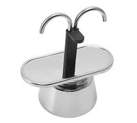 Tnfeeon 2 Cup of Mokka Coffee Pot Double Cup of Stainless Steel Fast Brew for a Disgusting Person
