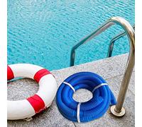 Tnfeeon 32mm Flexible Pool Hose, Resistant Pool Filter Pump Connection Hose, 5 Meter Water Pipe for Safe Use (Blue)