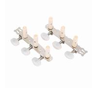 Tnfeeon 3L 3R Tuners Metal Tuning Pegs for Classical Guitar Precise Tuning Adjustment Strong Metal Construction Simple Installation Process Musicians Professionals Beginners Use