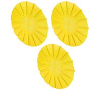 Tnfeeon 3PCs 16 Ways Around the Retirement Beehive -broth -output Disc for Beekeeping Devices, Yellow ABS Material