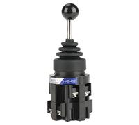 Tnfeeon 4 Position Spring Return Switch for Industrial Control, 30mm Mounting Hole, Reliable Control for AC DC Circuits Momentary Joystick Switch, Momentary Joystick