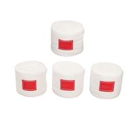 Tnfeeon 4PCS Horse Leg Wraps 9.8FT Soft Fleece Protective Equestrian Leg Bandages for Horse Supplies Purplish (White)