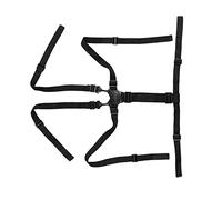 Tnfeeon 5 Point Child Seat Belt Harness, Adjustable Nylon Safety Straps for Baby Strollers and High Chairs, Universal Fit for Children