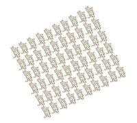 Tnfeeon 60 Pieces Happy Birthday Word Word DIY Decorative Wood Ornaments For a Party, Soft and Durable Chips to Improve Practical Capacity, Birthday Decoration For the DIY Craft Family