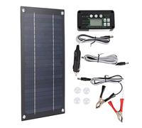 Tnfeeon 600W Solar Panel with 100A Loading Controller Monocrystalline Silicon Kit for Motorhome Camping, Green Energy Solar Panel Kit for Outdoor Activities