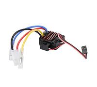 Tnfeeon 60A Brushed ESC for 1/10 RC Cars, High Current Performance with 60A Continuous 320A Burst Power, Seamless Brush Motor Start-Up Acceleration, Reliable Protection for Racing