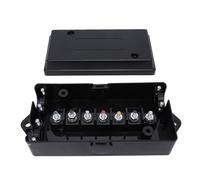 Tnfeeon 7 Way Trailer Junction Box, ABS 7 Pin Terminal Studs with Color Coded Wiring for Easy RV Boat Utility Trailer Repairs 2 Pack Includes Mounting Hardware 6. X 3.4 X 2.3 Inches Fast (Way