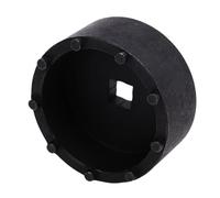 Tnfeeon 9 Pin Axle Nut Socket with 1/2 Inch Drive Black Oxide Finish Replacement for 2500 3500 Trucks 2020 Newer 11.5 12 Inch Dual Rear Wheel Axle Hubs