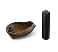 Tnfeeon Accurate Scale for Pour Over Coffee, Simplify Brewing Process, Easy Control, High Precision with LED Display, Convenient Weighing Kit, Easy Charging for Cafe Making (Black)