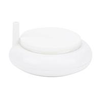 Tnfeeon Aquarium Bubble Stone Air Stone Plate Fish Tank Mute Airstone Diffuser High Temperature Sintering Frosted Surface Uniform Air Outlet with 4 Sizes 50-200mm for Hydroponic (φ50mm low voltage