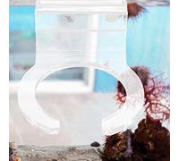 Tnfeeon Aquarium Filter Holder, Acrylic Bag Bracket, Easy to Install for 4-7 Inch Filter Socks, Suitable for Glass Tanks, for Aquarium Enthusiasts (4 Inch (102mm ID, 3.8mm Thickness))