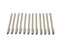 Tnfeeon Archival Ink Pen Drawing Pens, 12 Color Fine Tip Sketch Pens for Artists Designers Students Nan