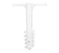 Tnfeeon Beach Umbrella Sand Anchor Multifunction Safe Umbrella Holder Stand with 5 Spiral Screw for Beach Lawn Water Portable Beach Accessories