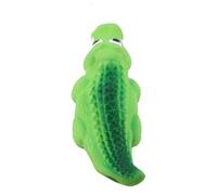 Tnfeeon Beautiful Crocodile Quia -shining Latex Dogs Chew Toys for Care and Well -being, Colorful Cat Toys for Internal Pleasure, Size 8.3 * 2.6 * 2in