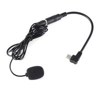 Tnfeeon Black 3.5 Mm Hero4 3 / + Microphone for Podcast Interviews