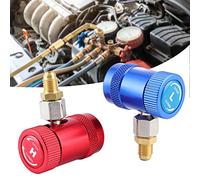 Tnfeeon Brass Quick Couplers for R1234yf Refrigerants - Professional Hardware for Diagnostic Checks and Recovery Work