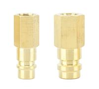 Tnfeeon Brass R134A Climate System Connection for Secure Connection and Ideal Selection for Cooling Systems with R134A Interface for Air Conditioning