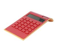 Tnfeeon Calculator of 10 Figures Calculator of the Financial Office Solar Office, Activity At Portable Home Practical (Red)